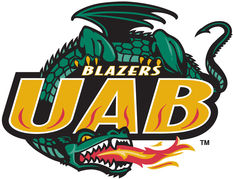 UAB Blazers 1996-Pres Alternate Logo v2 iron on transfers for clothing